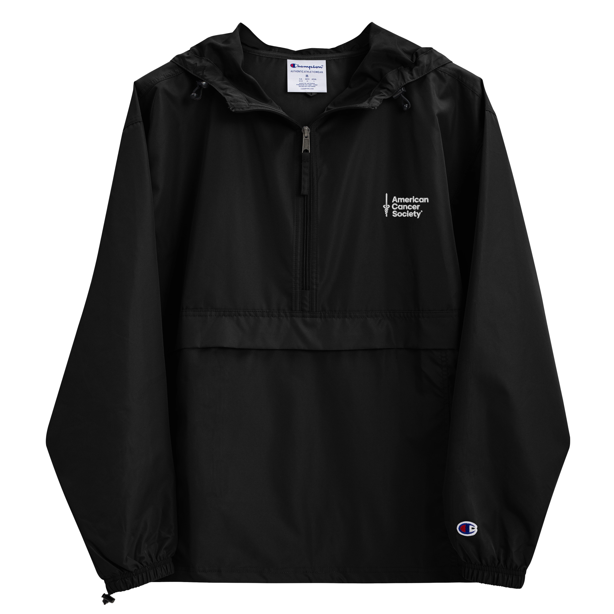 Embroidered Champion Packable Jacket - Made to Order