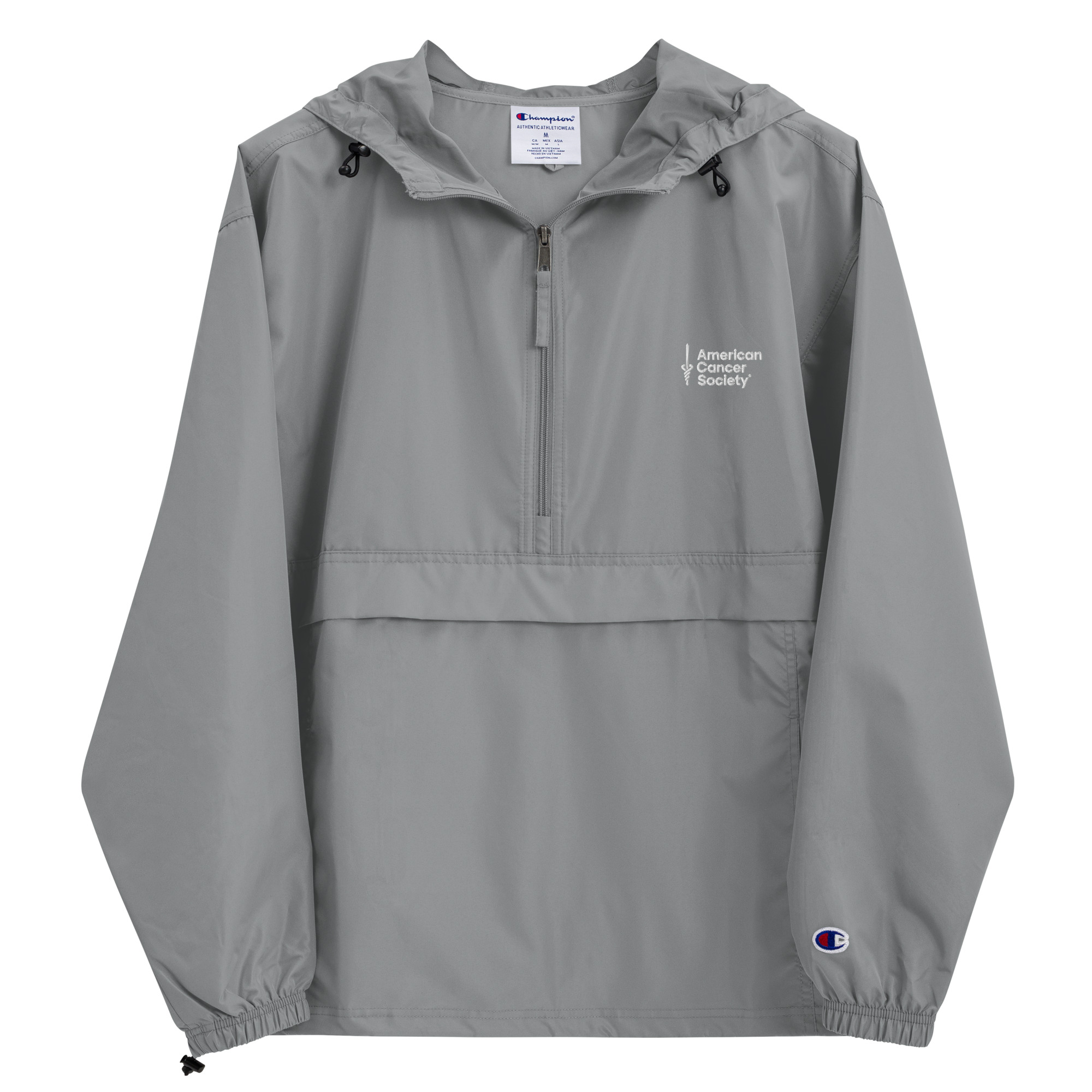 Embroidered Champion Packable Jacket - Made to Order