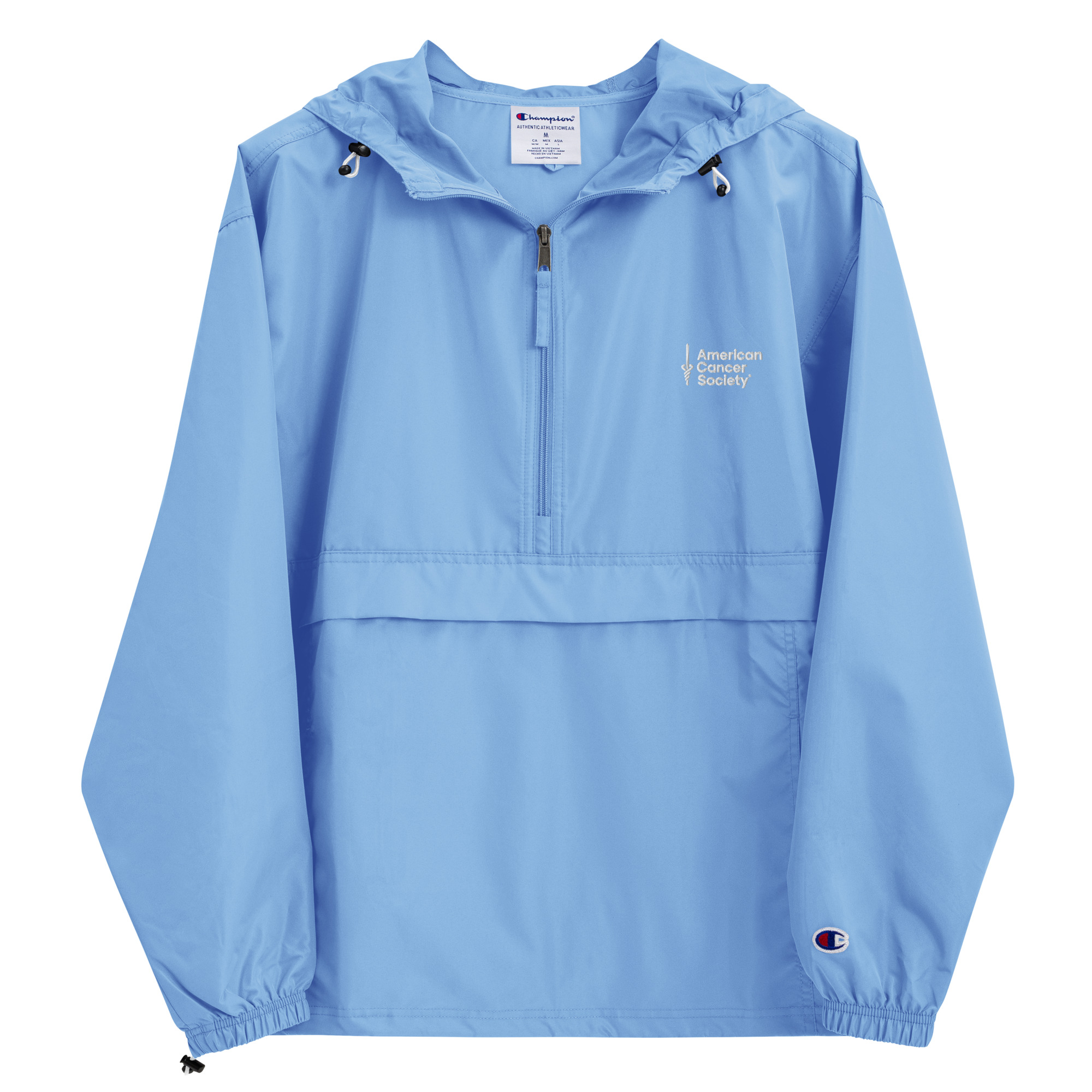 Embroidered Champion Packable Jacket - Made to Order