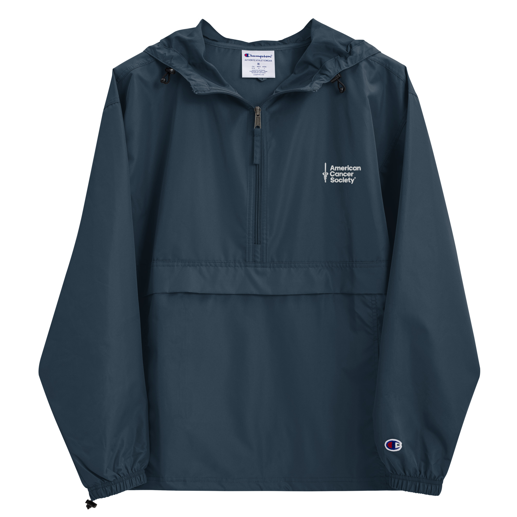 Embroidered Champion Packable Jacket - Made to Order