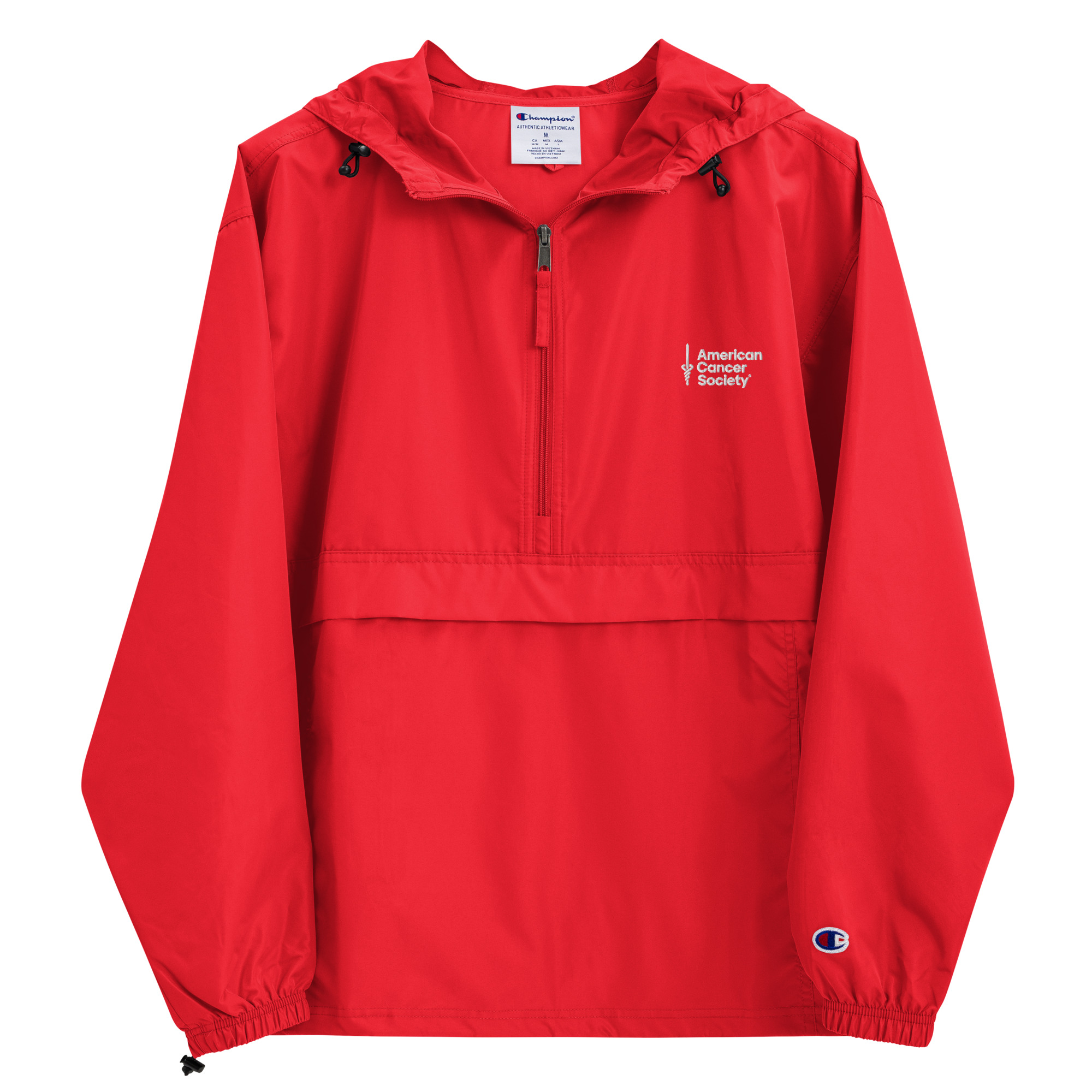 Embroidered Champion Packable Jacket - Made to Order