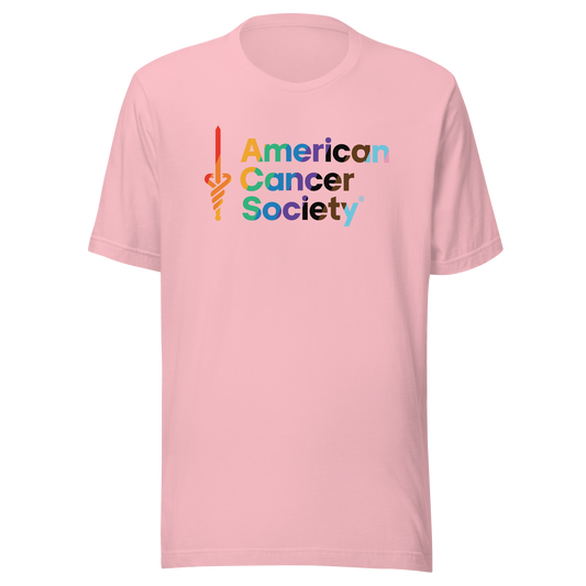 American Cancer Society Pride Shirt x Bella + Canvas