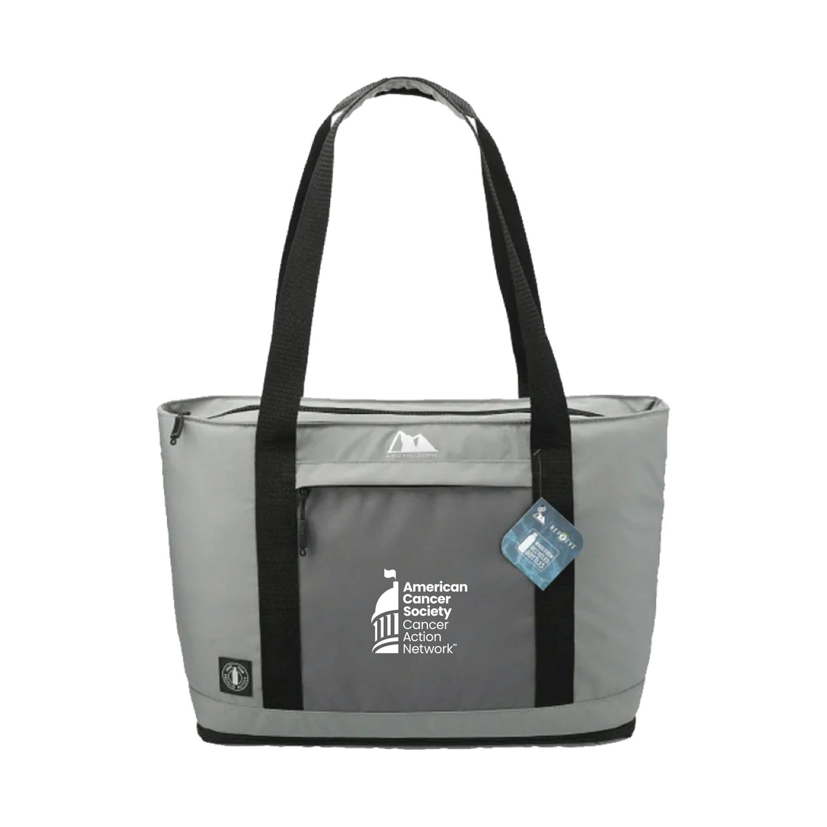 CAN Logo: Arctic Zone Repreve 25-50 Can Expandable Cooler - Gray