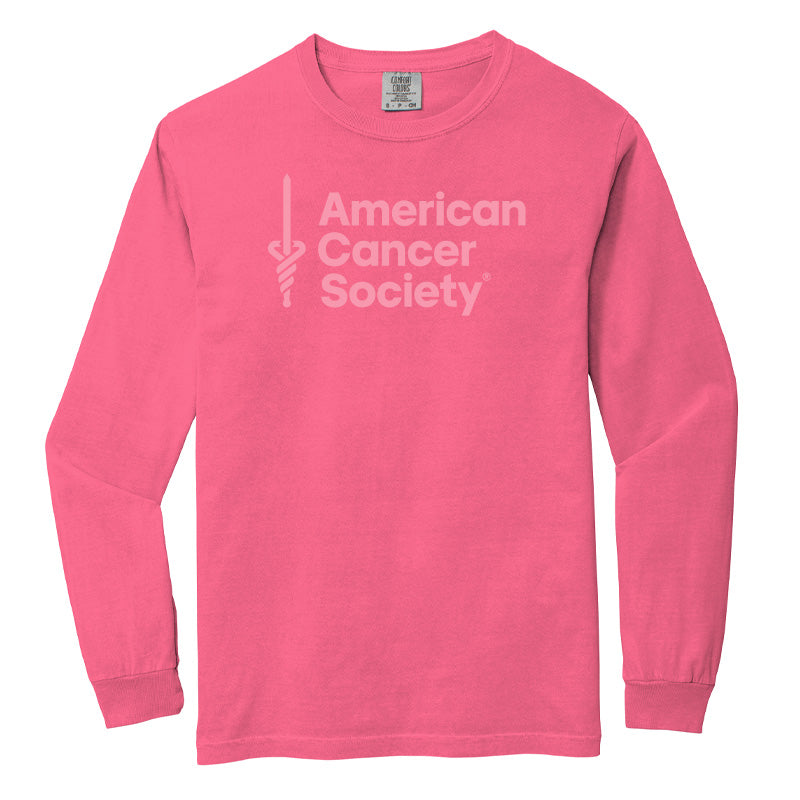 CAN Logo: Ladies Microfleece Jacket - White - American Cancer