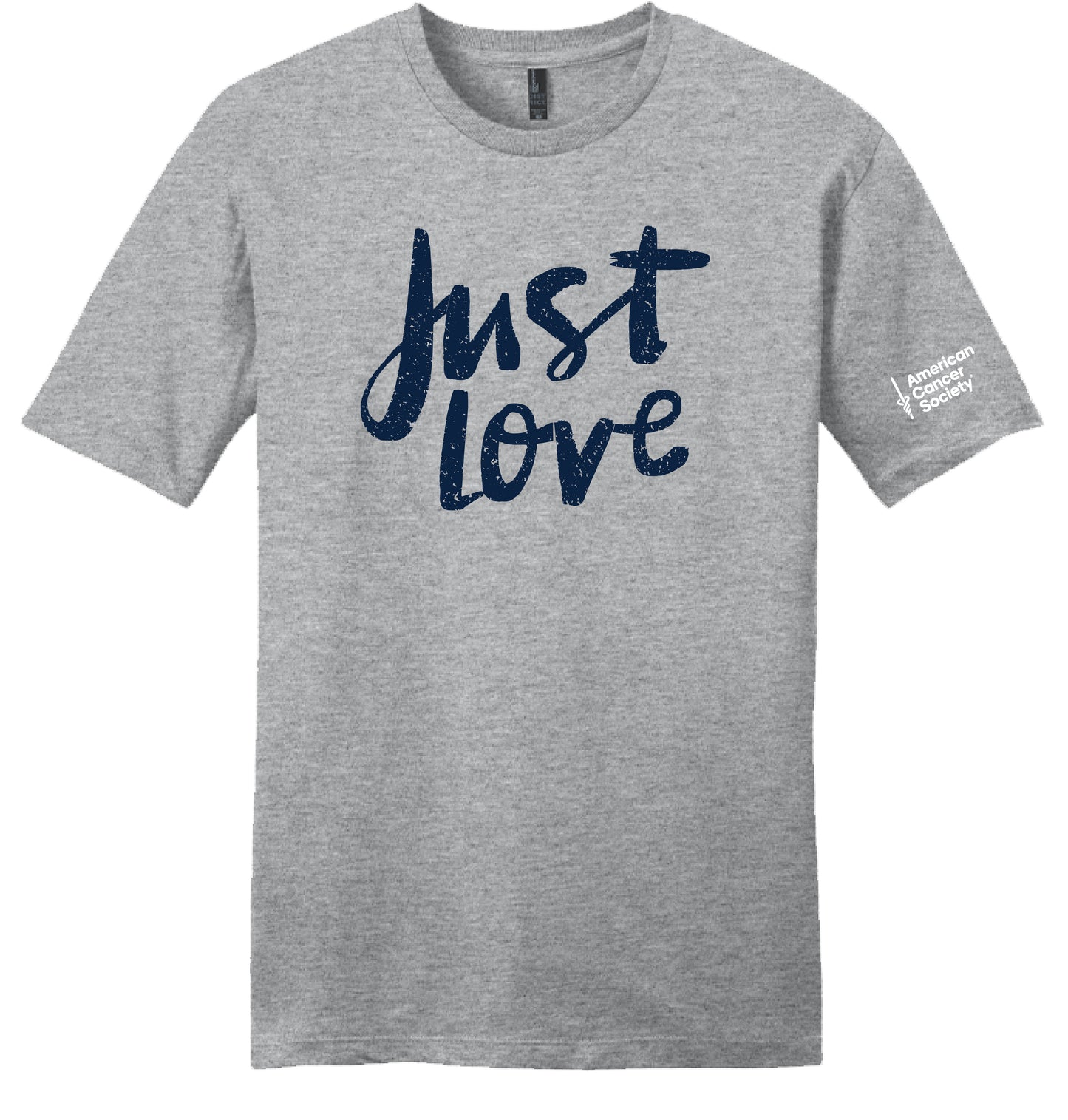 Just Love District Very Important Tee - Light Heather Grey