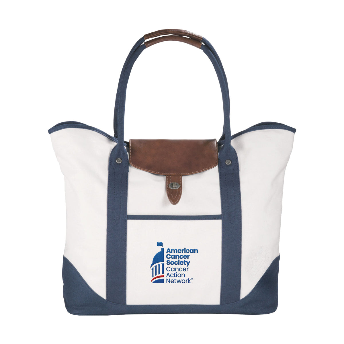 CAN Logo: Cutter &amp; Buck Legacy Natural Cotton Canvas Boat Tote